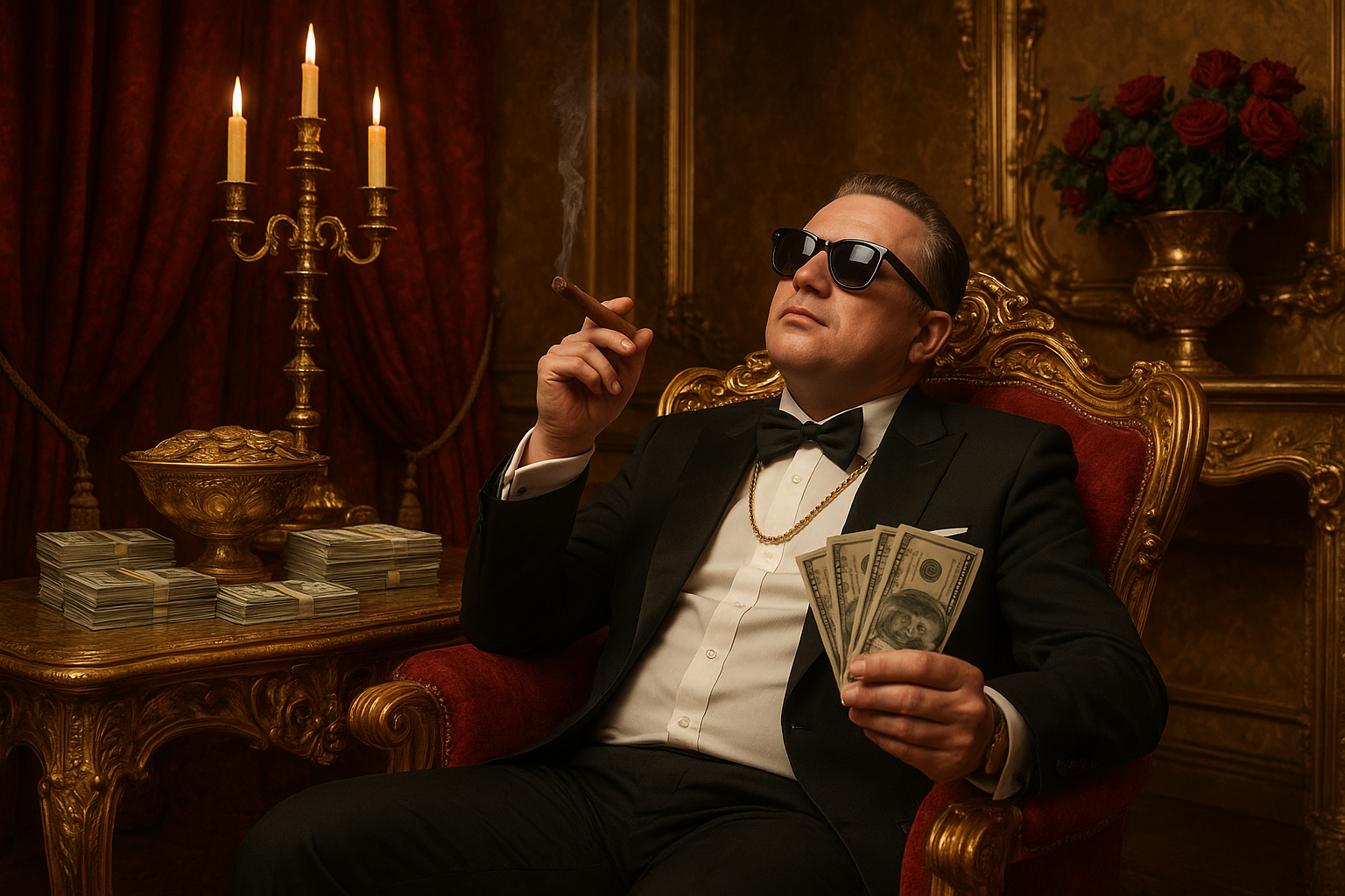 Ostentatious Illustration